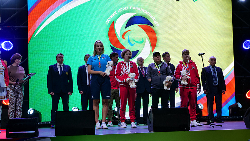 В Сочи состоялась торжественная церемония закрытия Летних Игр Паралимпийцев «Мы вместе. Спорт»